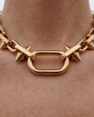 Elegant gold and silver necklaces from Queen & Co. Necklace Collection