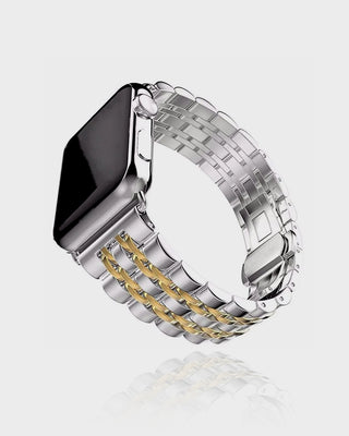 Sync Silver Apple Watch Bracelet