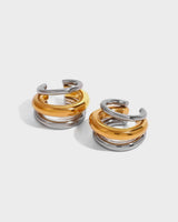 Abstract Trio Ear Stud - Queen&Collection