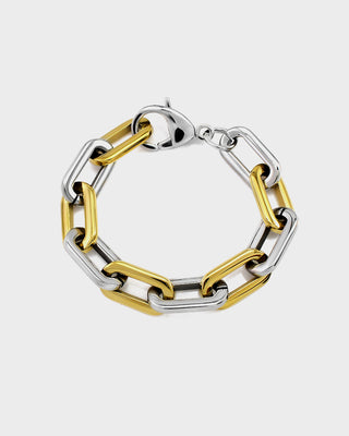 Satisfy Bracelet – Gold Zirconia Tennis Bracelet Waterproof 316L Stainless Steel | Queen & Co