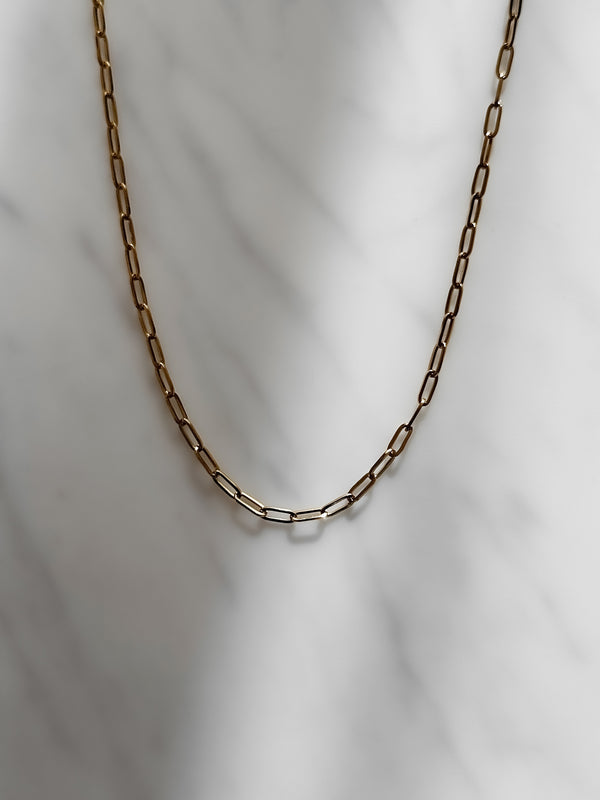 Link Necklace Gold - Queen&Collection