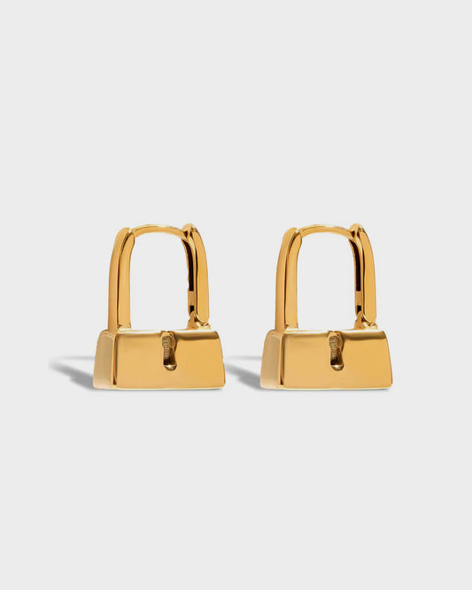 Padlock Earrings