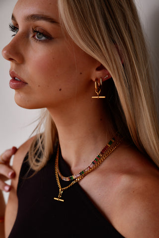 T-Bar Necklace - Queen&Collection