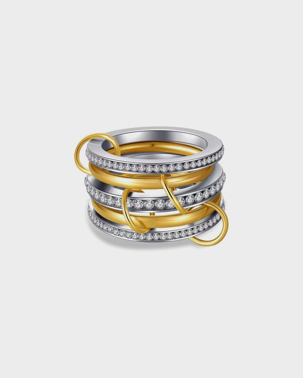 Abstract Ring - Queen&Collection
