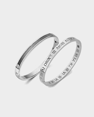 Monet Silver Layering Set - Queen&Collection