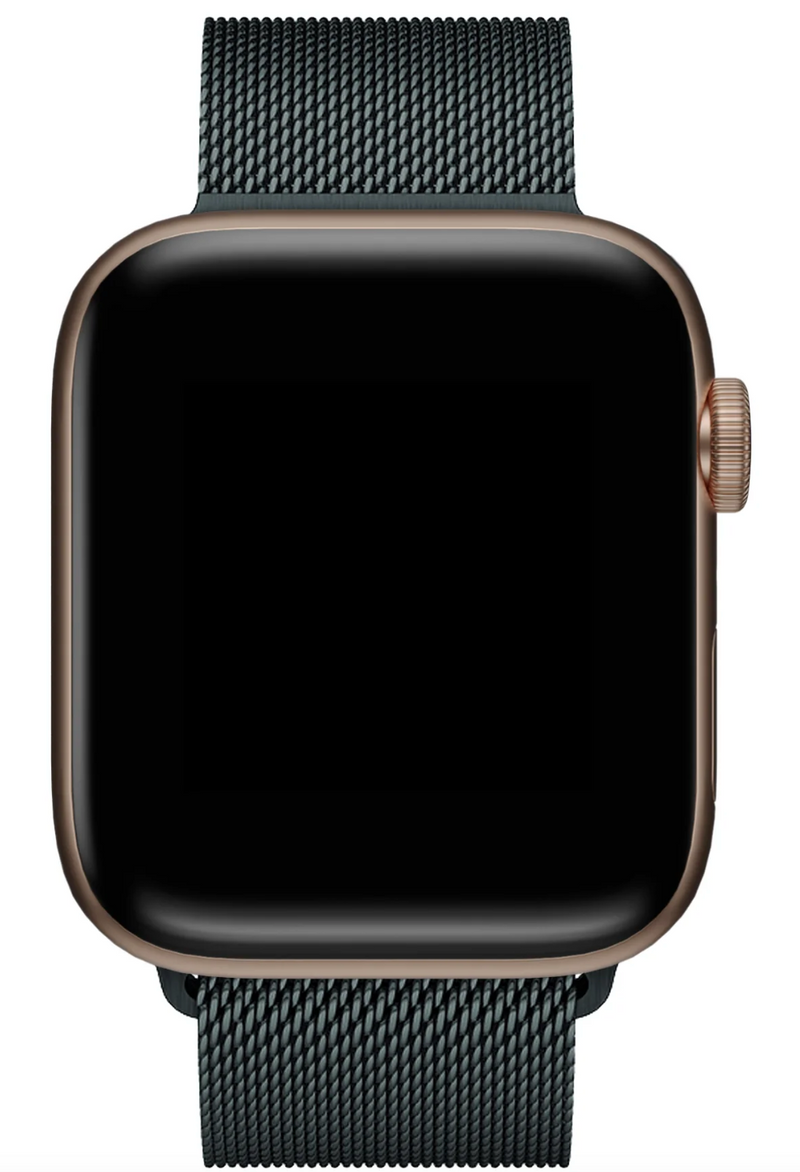 Milanese Loop Black  Apple Watch Band - Queen&Collection