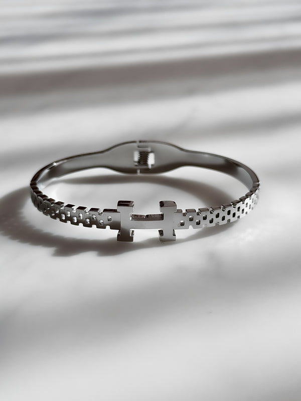 Signature Bracelet Silver - Queen&Collection