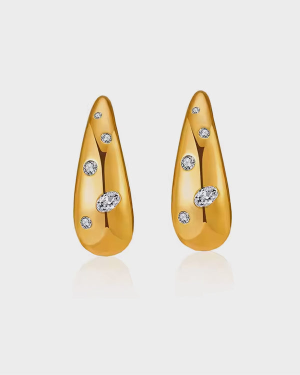 Signet Earring