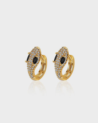 Snake Diamond Earring - Queen&Collection
