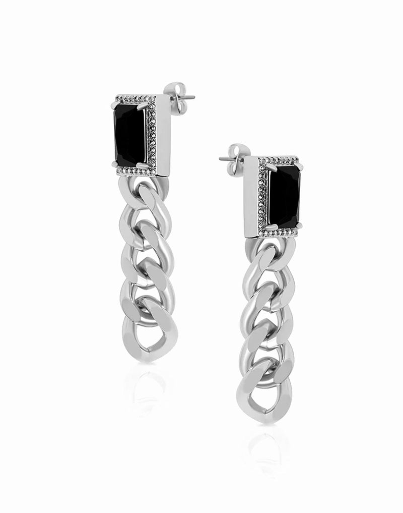 Sydney Earrings Silver - Queen&Collection