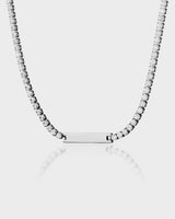Tennis Bar Necklace - Queen&Collection