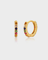 Tennis Earrings Shade of Colours - Queen&Collection