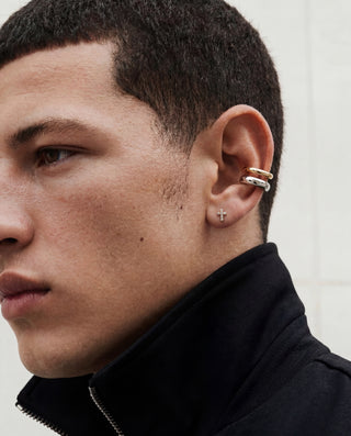 Interplay Cuff Earring Silver