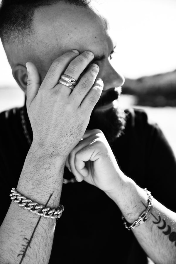 Flame Bracelet Silver - Queen&Collection