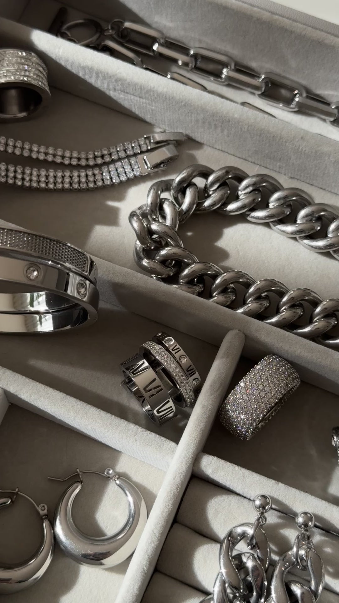 "Queen Bracelet in Silver by Queen and Co. – sleek and modern silver bracelet for everyday elegance."







