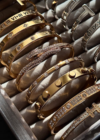 Snake Diamond Bracelet - Queen&Collection