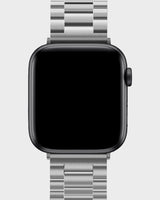 Classic Silver Stainless Steel Apple Watch Band